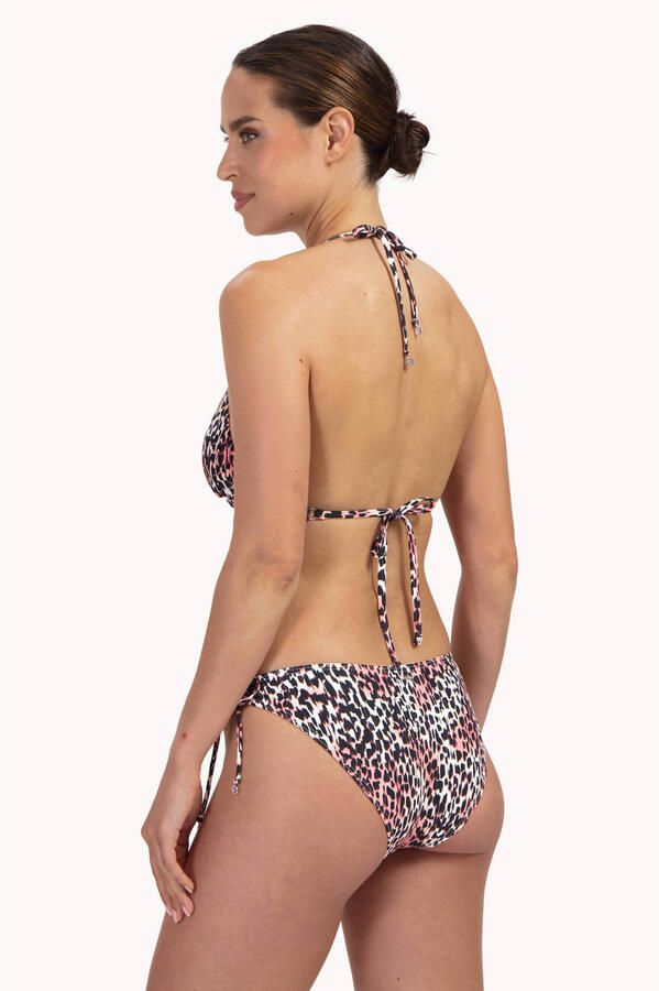 Cyell strik bikinibroekje zwart ecru roze - Foto 2