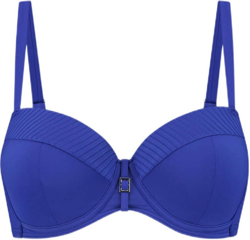 Cyell voorgevormde beugel bikinitop donkerblauw