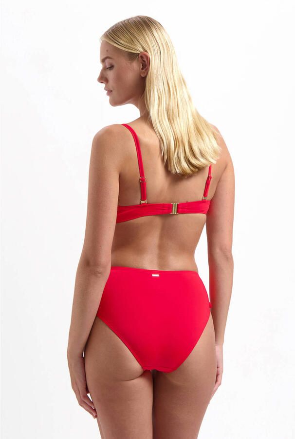 Cyell high waist bikinibroekje rood - Foto 2