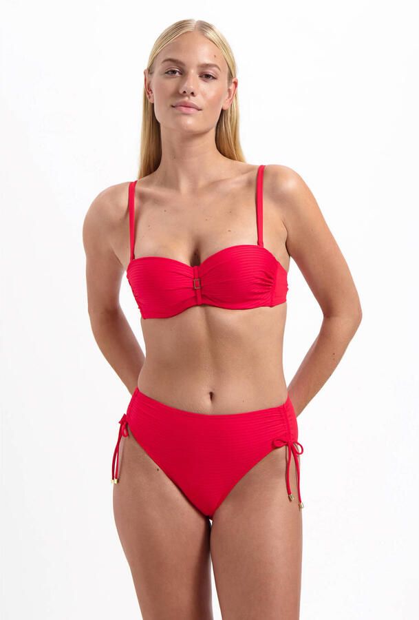 Cyell high waist bikinibroekje rood
