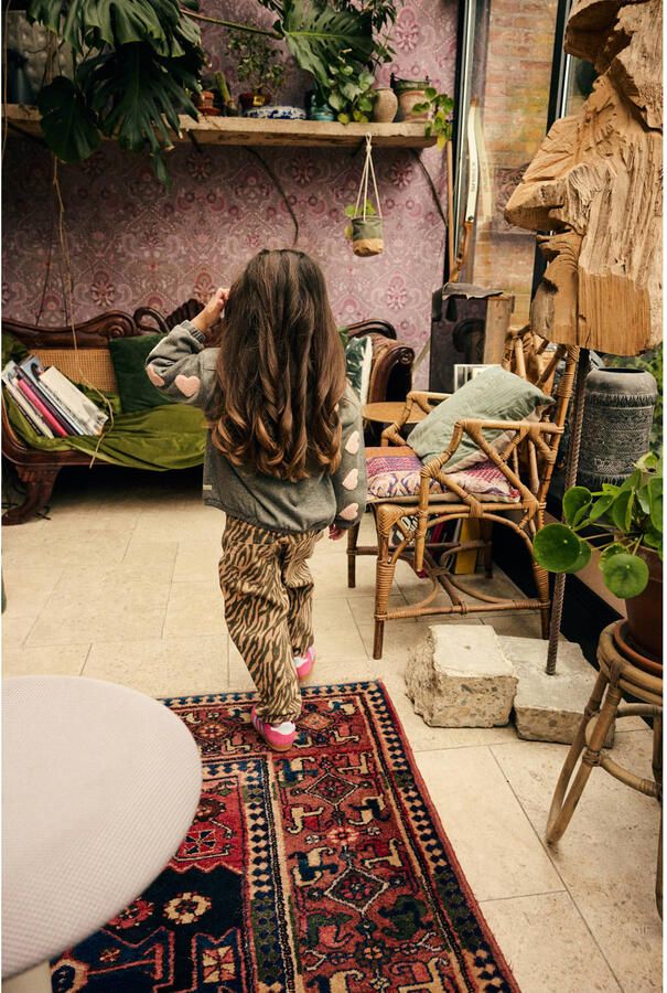 Daily7 barrel jeans met dierenprint zand - Foto 2