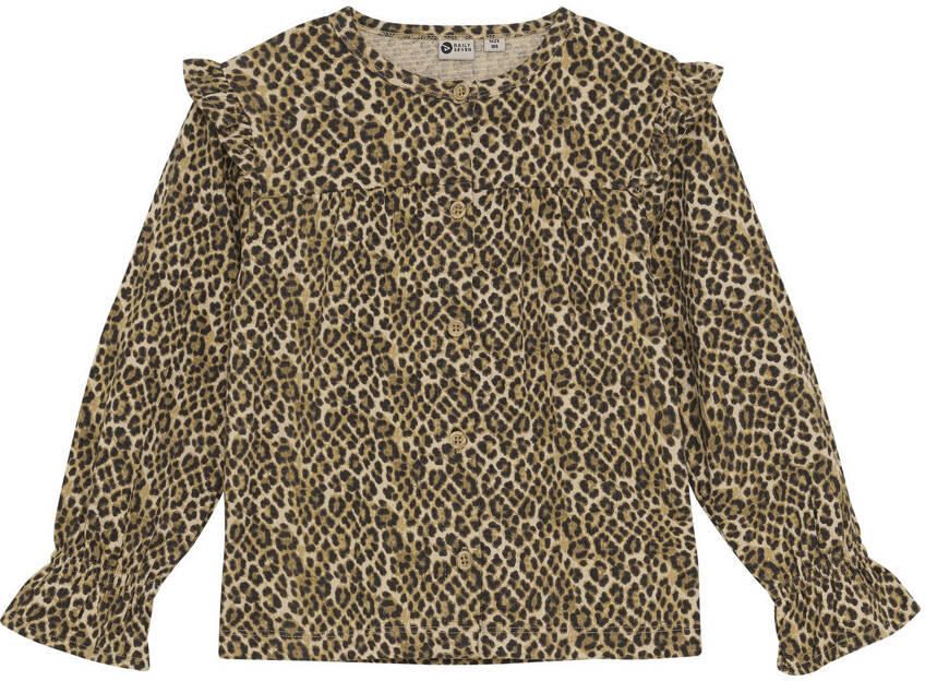 DAILY7 Meisjes Tops & T-shirts Longsleeve Animal Bruin - Foto 5