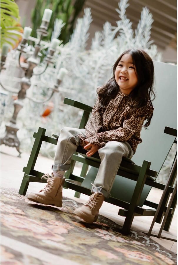 DAILY7 Meisjes Tops & T-shirts Longsleeve Animal Bruin - Foto 3