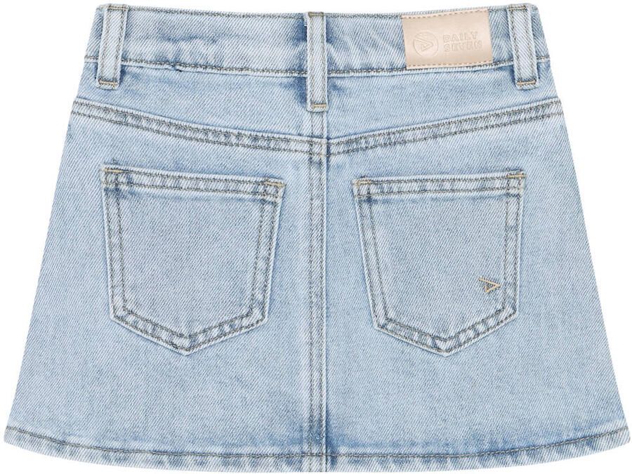 DAILY7 Meisjes Rokken Denim Skirt Lichtblauw - Foto 5