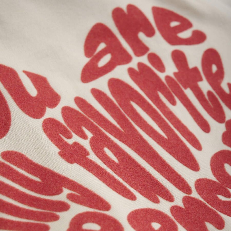 DAILY7 Meisjes Truien & Vesten Sweater Brushed Backprint Creme - Foto 4