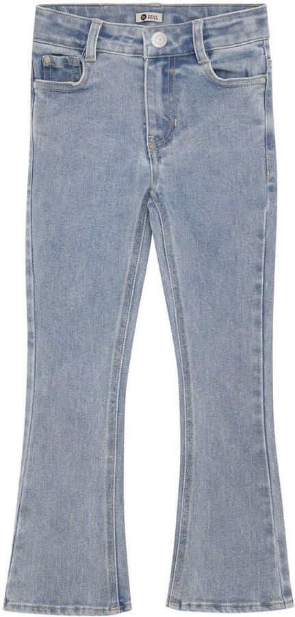 DAILY7 Meisjes Jeans 2400 Flared Fit Jeans Lichtblauw - Foto 4