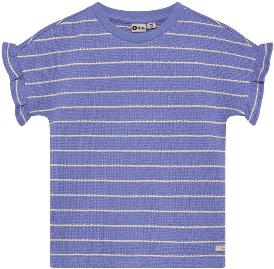 DAILY7 Meisjes Tops & T-shirts T-shirt Striped Lila - Foto 3