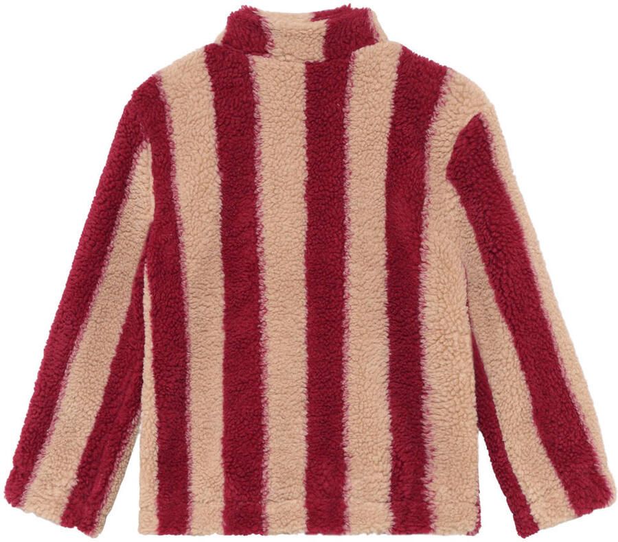 DAILY7 Jongens Jassen Teddy Jacket Striped Creme - Foto 3