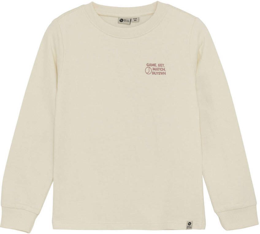 DAILY7 Jongens Polo's & T-shirts Longsleeve Artwork Ecru - Foto 5