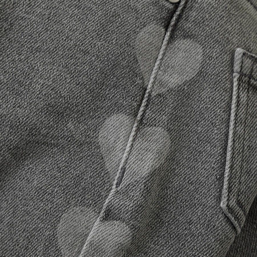 DAILY7 Meisjes Jeans 2300 Wide Fit Donkergrijs - Foto 2