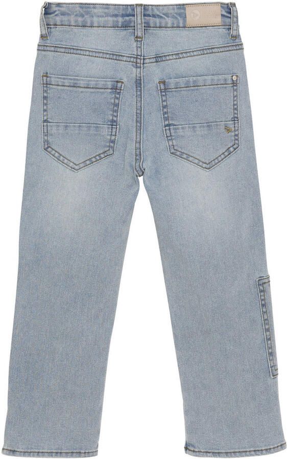 DAILY7 Jongens Jeans 2900 Wide Patch Fit Lichtblauw - Foto 4
