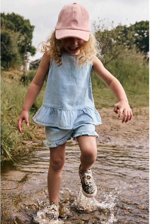 DAILY7 Meisjes Tops & T-shirts Light Weight Denim Singlet Lichtblauw - Foto 3