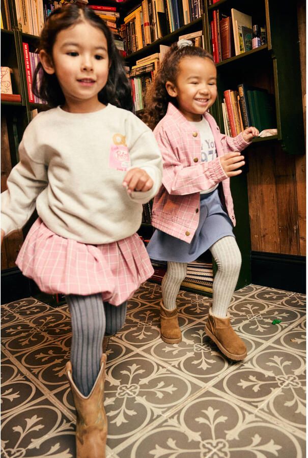 DAILY7 Meisjes Truien & Vesten Sweater Backprint Lichtgrijs - Foto 5
