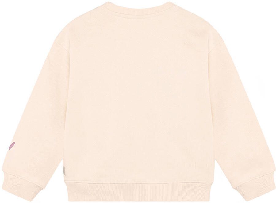 Daily7 rechtvallende sweater met print crème - Foto 2