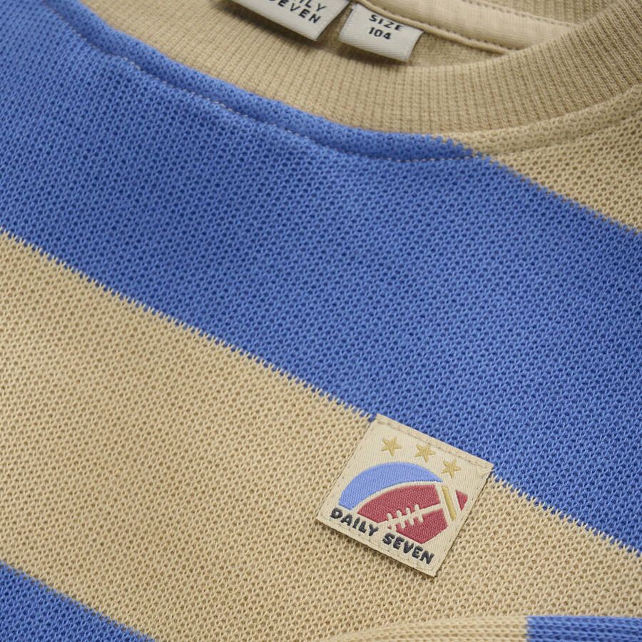 DAILY7 Jongens Truien & Vesten Oversized Sweater Big Stripe Multi - Foto 3