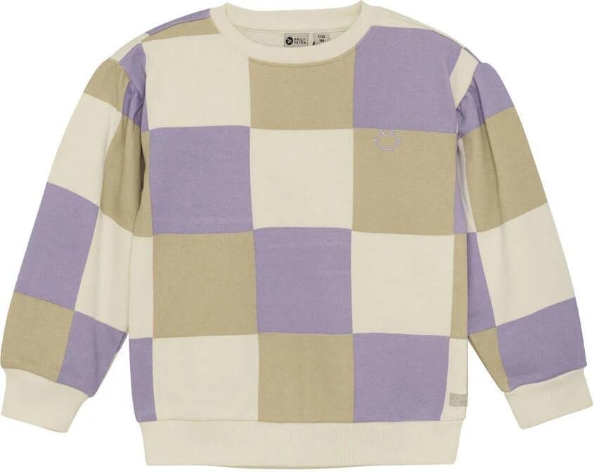 DAILY7 Meisjes Truien & Vesten Sweater Check Wit - Foto 5