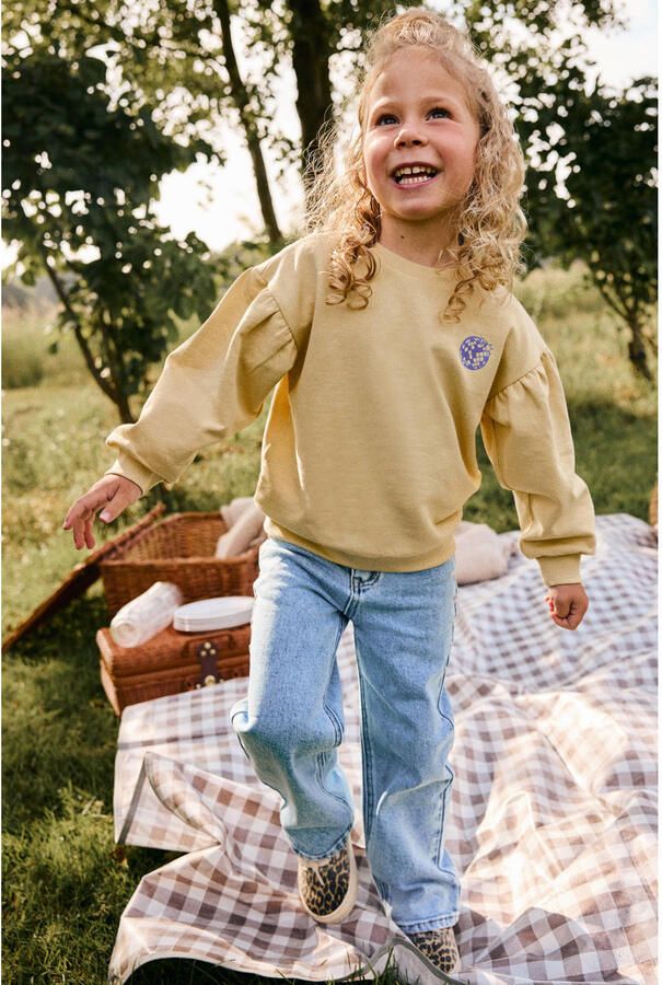 DAILY7 Meisjes Tops & T-shirts Sweater Print Geel - Foto 4