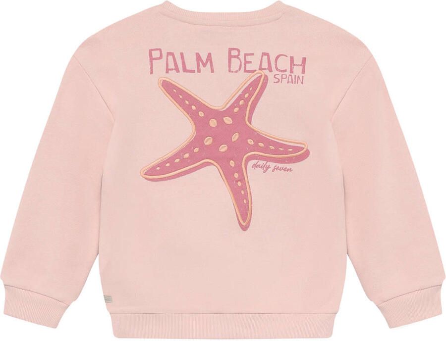 DAILY7 Meisjes Truien & Vesten Sweater Backprint Roze - Foto 7