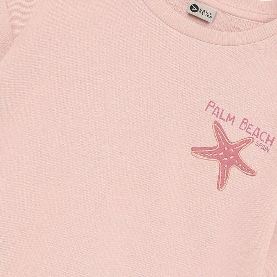 DAILY7 Meisjes Truien & Vesten Sweater Backprint Roze - Foto 6