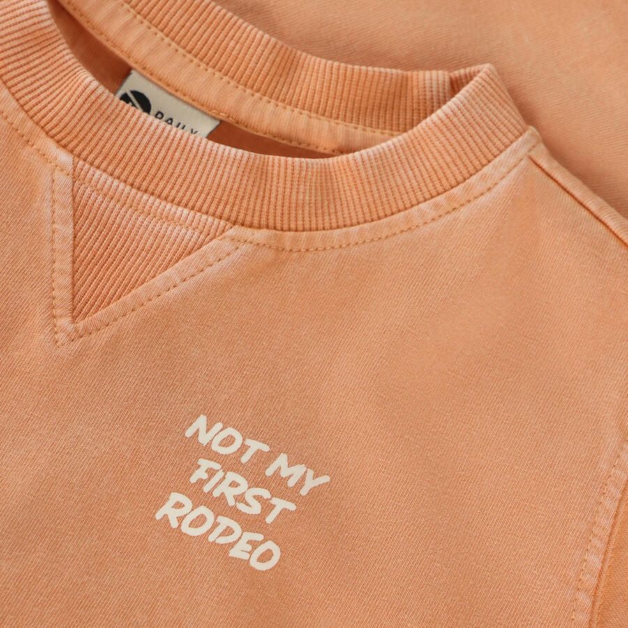 DAILY7 Jongens Polo's & T-shirts T-shirt Backprint Oranje - Foto 5