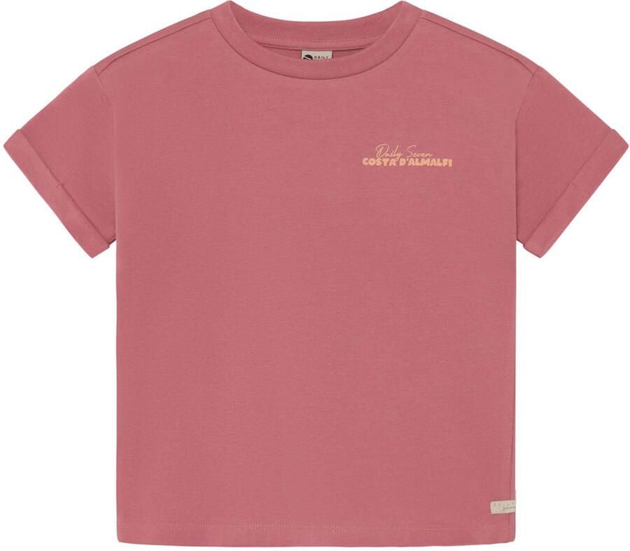 DAILY7 Meisjes Tops & T-shirts T-shirt Backprint Roze - Foto 4