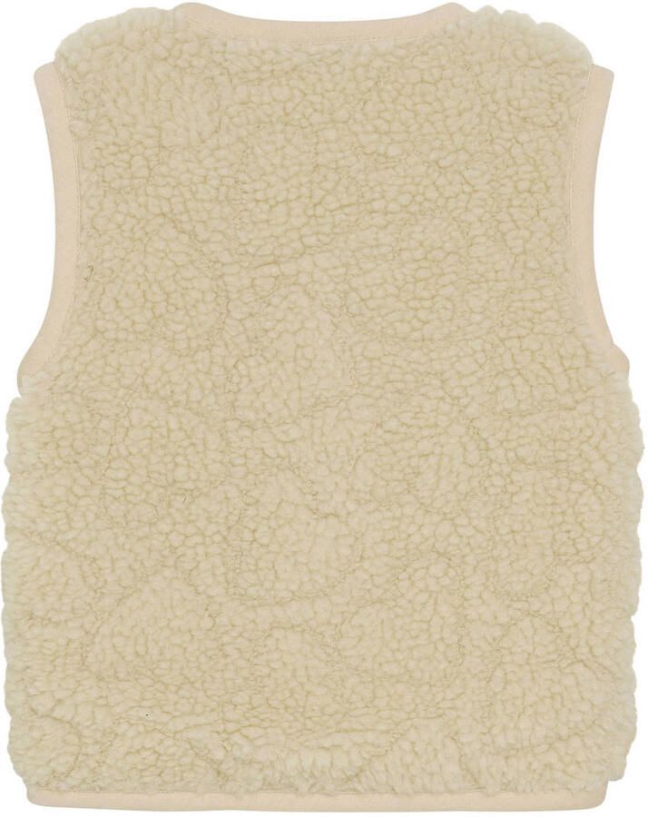 DAILY7 Meisjes Blazers Teddy Gilet Ecru - Foto 3