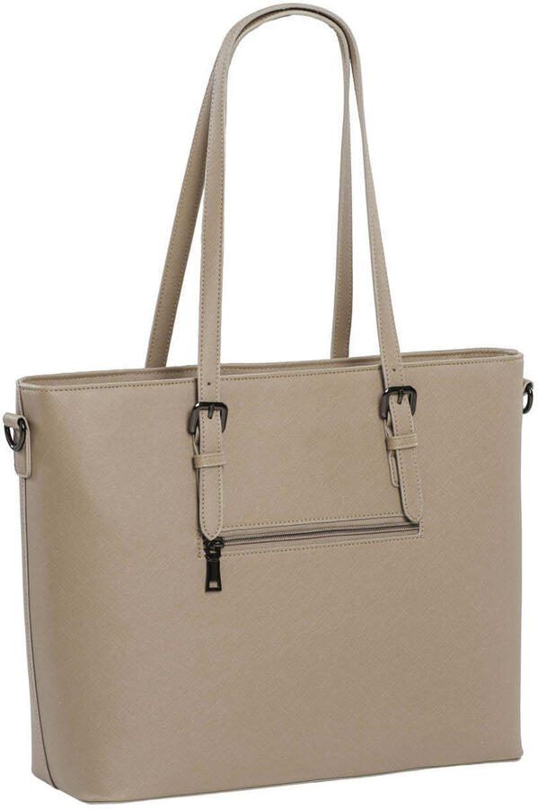 Daniel Ray 15.6 inch laptoptas Lithgow beige - Foto 3