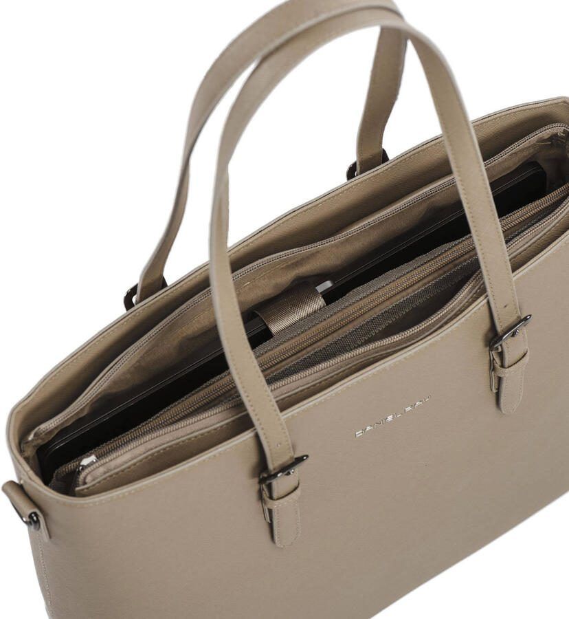 Daniel Ray 15.6 inch laptoptas Lithgow beige - Foto 2
