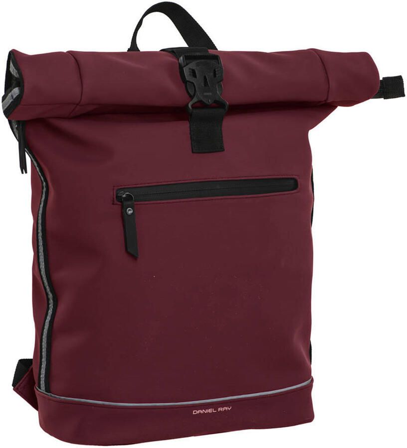 Daniel Ray rugzak Mount Isa Bicycle burgundy - Foto 3