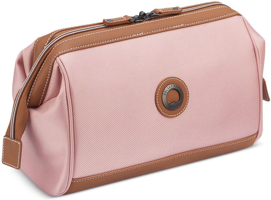 Delsey kunststof toilettas roze - Foto 2