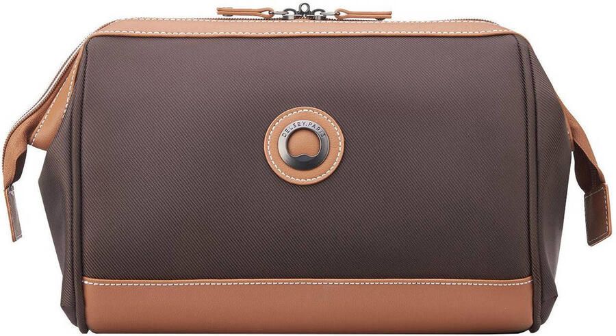 Delsey toilettas bruin