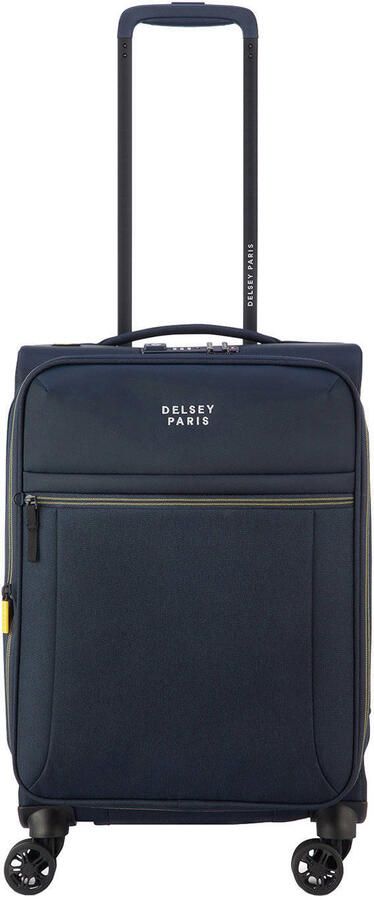 Delsey trolley Brochant 55 cm. donkerblauw