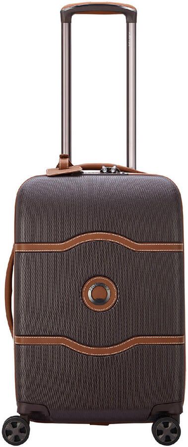 Delsey Handbagagekoffer met 4 dubbele wielen Chatelet Air 2.0 55 cm Brown Unisex