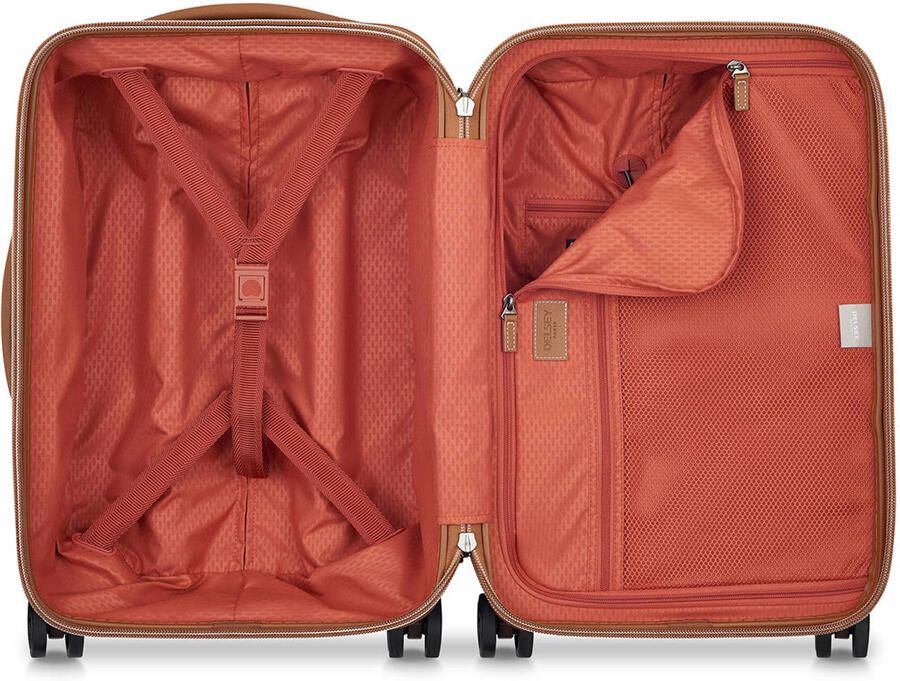 Delsey Handbagagekoffer met 4 dubbele wielen Chatelet Air 2.0 55 cm Brown Unisex - Foto 2