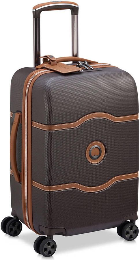 Delsey Handbagagekoffer met 4 dubbele wielen Chatelet Air 2.0 55 cm Brown Unisex - Foto 3