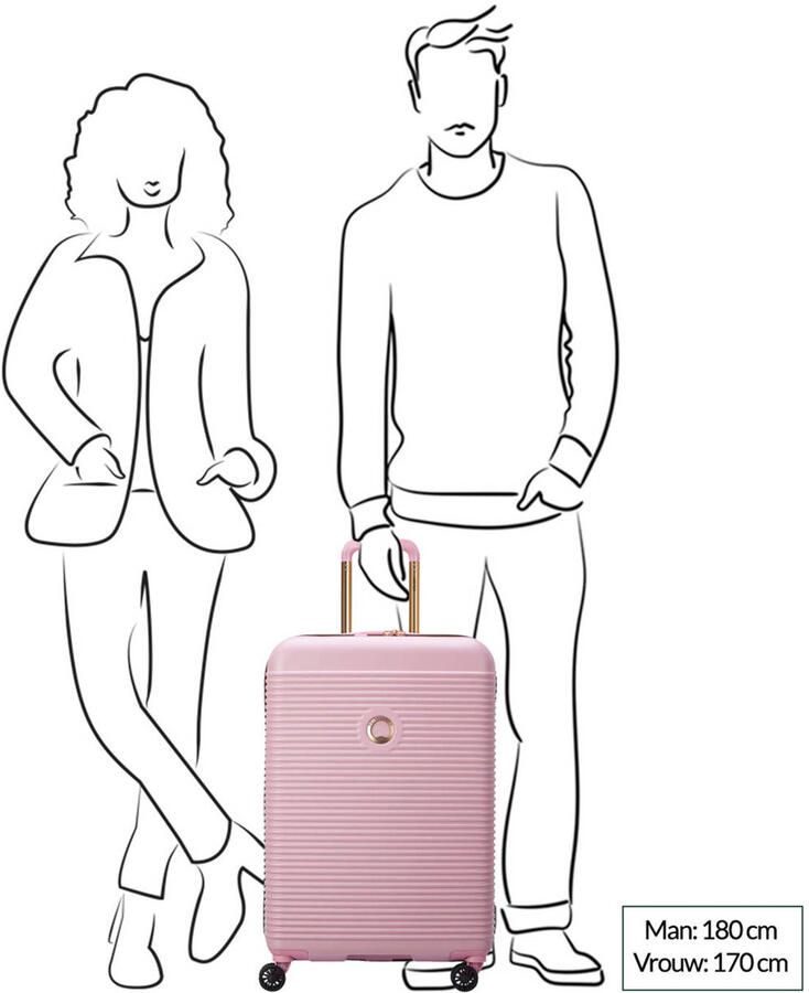 DELSEY PARIS Reiskoffer FREESTYLE 4DR 67CM - Foto 2