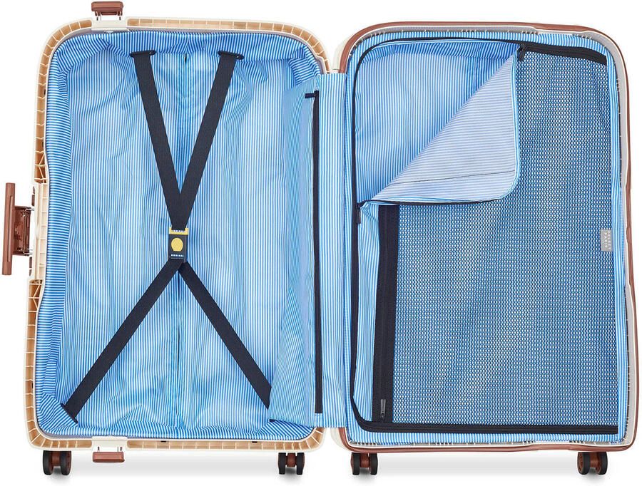 Delsey Gerecyclede Moncey Koffer Beige Unisex - Foto 3