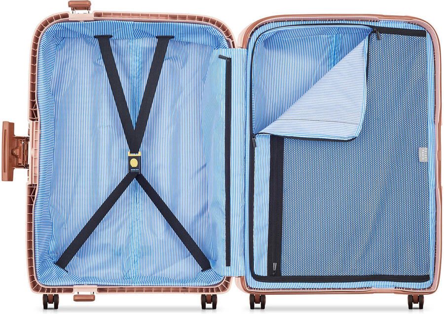 Delsey Gerecyclede Moncey Koffer Pink Unisex - Foto 3