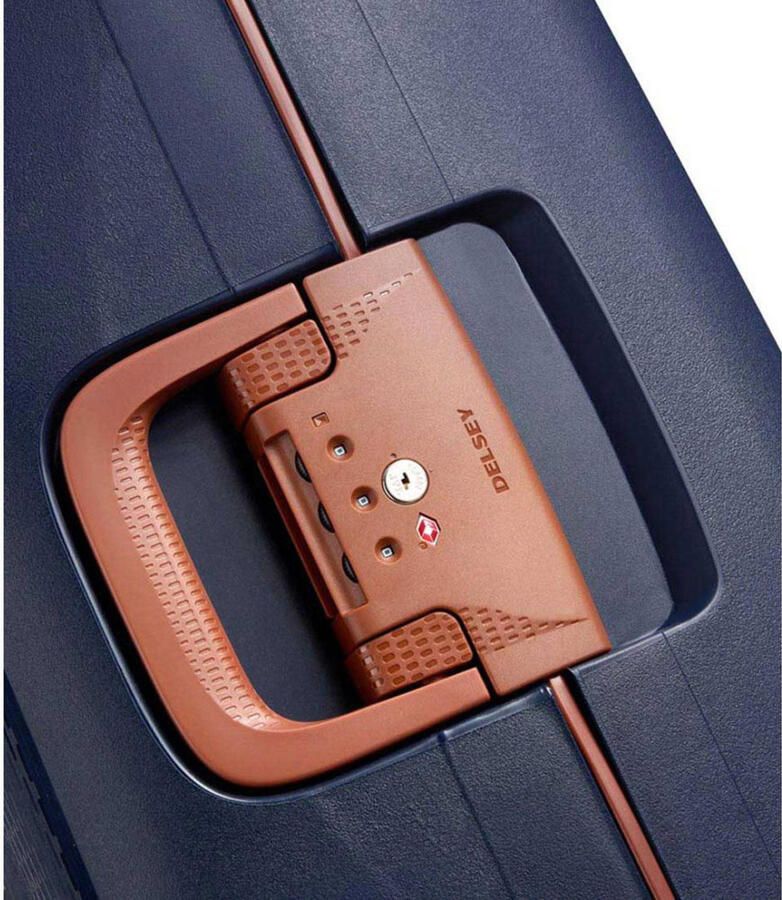 Delsey Combinatie TSA-slot Dubbele wielen Beperkte garantie Waterdicht Gerecyclede materialen Blue Heren - Foto 2