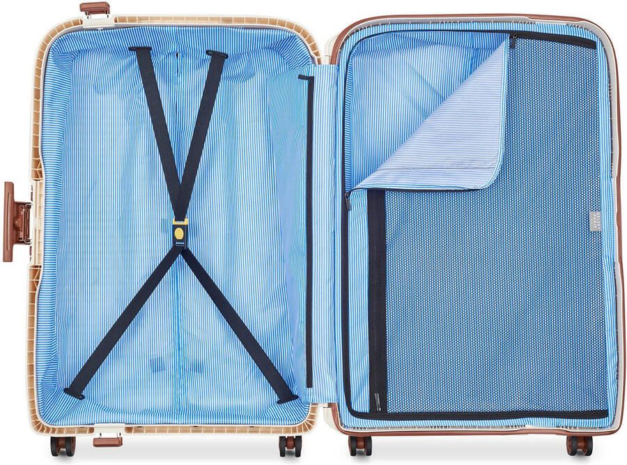 Delsey Beige Koffers met TSA-slot Beige Unisex - Foto 3