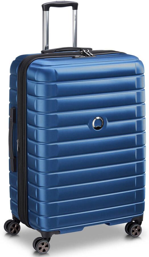 Delsey trolley Shadow 5.0 75 cm. Expandable blauw