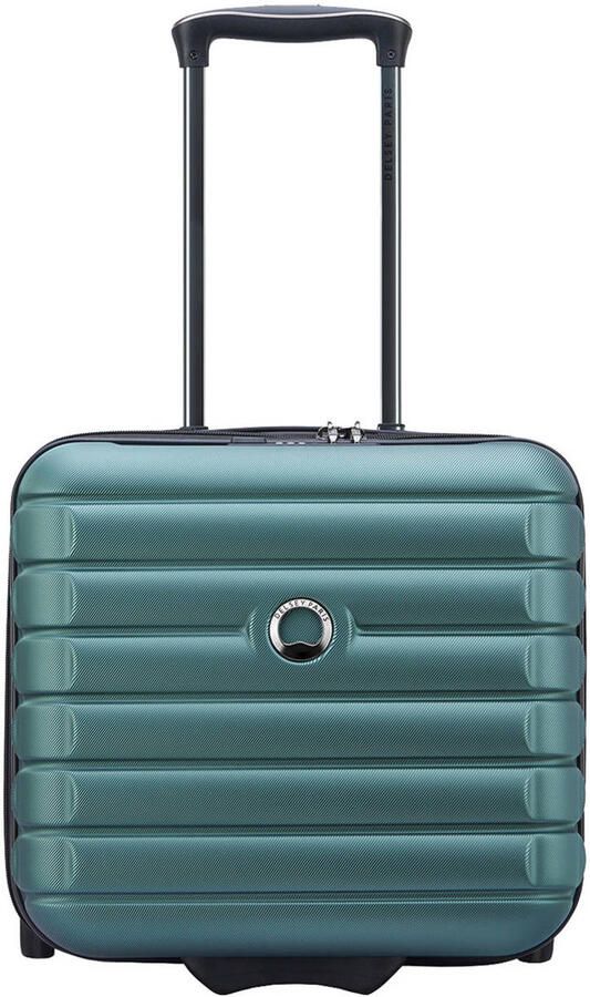 Delsey trolley Shadow 5.0 Underseater 37 cm. Expandable groen