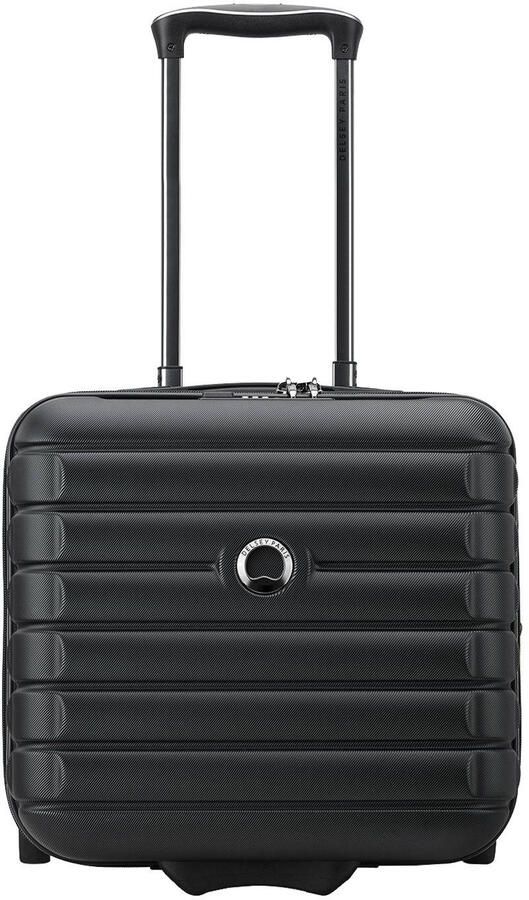 Delsey trolley Shadow 5.0 Underseater 37cm. Expandable zwart