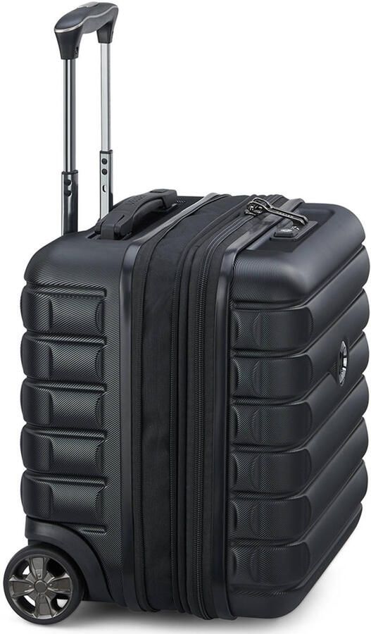 Delsey trolley Shadow 5.0 Underseater 37cm. Expandable zwart - Foto 3