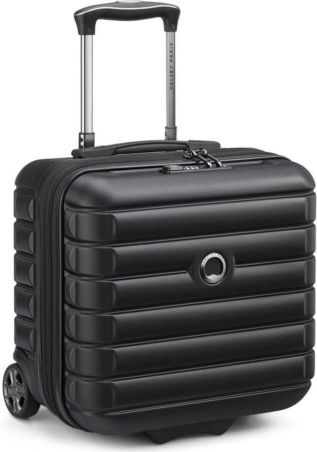 Delsey trolley Shadow 5.0 Underseater 37cm. Expandable zwart - Foto 2