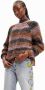 Desigual Gestreepte gebreide trui voor vrouwen Multicolor Dames - Thumbnail 1