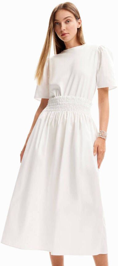 Desigual A-lijn jurk wit