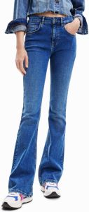 Desigual bootcut jeans medium blue denim