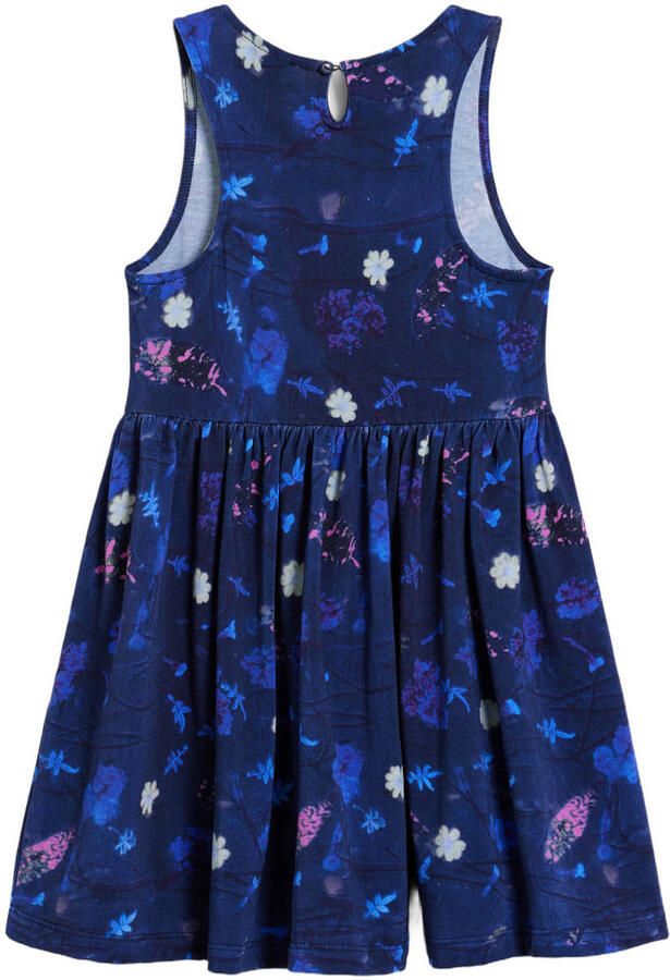 Desigual A-lijn jurk donkerblauw - Foto 2