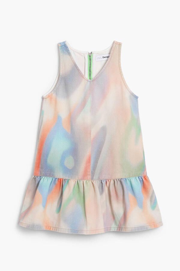 Desigual A-lijn jurk lichtroze